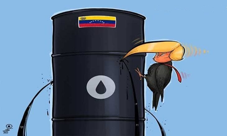 Карикатура | Трампын дәрди Венесуела нефтини әлә кечиртмәкдир