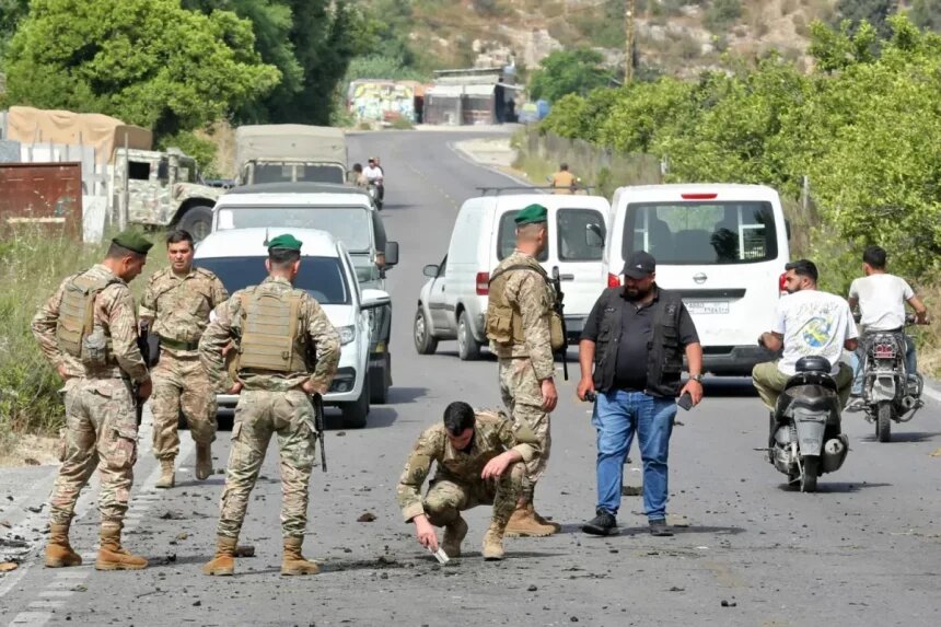 Lübnan Ordusu Güneyde İsrail’e Ait Kameralı Gözetleme Düzeneğini Ele Geçirdi