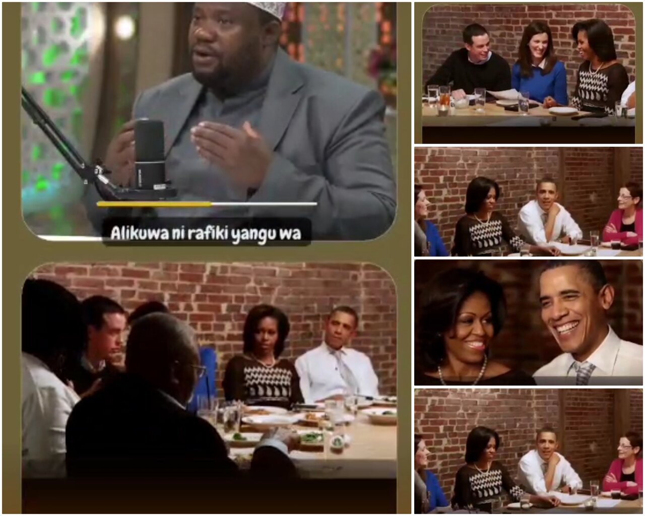 Simulizi ya kweli kuhusu Barack Obama na Mke wake Michelle Obama -Msimulizi: Sheikh Abdallah Amani,akifikisha ujumbe wa maadili na Heshima katika ndoa