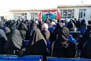 Photos: Ceremony honoring teachers, outstanding students of Dar al-Ulum AhlulBayt in Bamyan on Imam Baqir birth anniversary