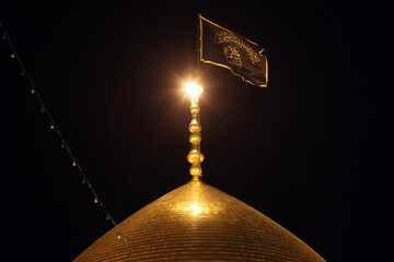 Фото Репортаж | Имам Һадинин (ә) шәһадәт ҝеҹәсиндә Һәзрәт Мәсумәнин (ә) зијарәтҝаһынын аб-һавасы