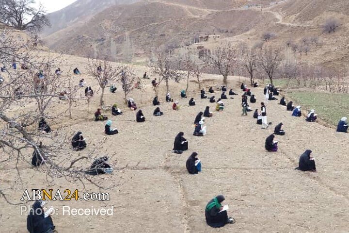 Photos: Open-Air Reading Competition by Shia Students in Daikundi, Afghanistan
