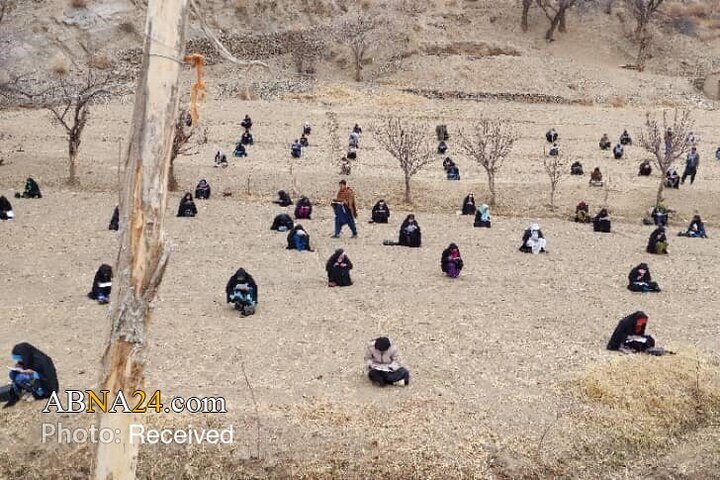 Photos: Open-Air Reading Competition by Shia Students in Daikundi, Afghanistan