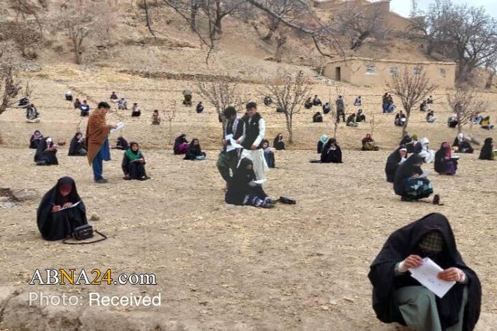 Photos: Open-Air Reading Competition by Shia Students in Daikundi, Afghanistan