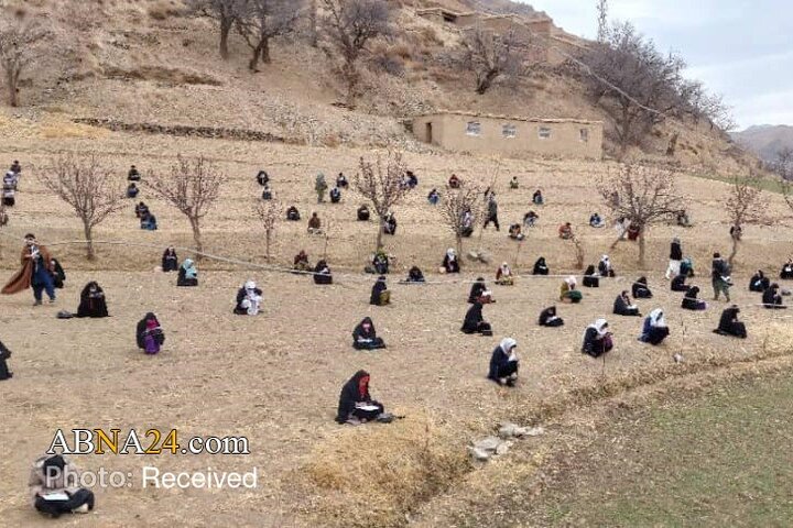 Photos: Open-Air Reading Competition by Shia Students in Daikundi, Afghanistan