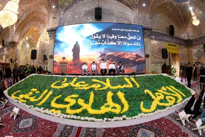 تقرير مصور/ فعاليات قرآنية لطلاب حافظي الكتاب المجيد في حرم الإمامين العسكريين (ع) في سامراء