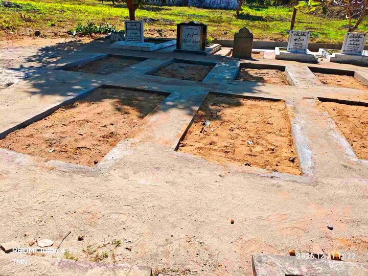 ဒီဇင်ဘာလ ၂၁ရက်နေ့ ၂၀၂၅ ခုနှစ် စုပေါင်းသန့်ရှင်းရေးပြီးနောက်  ပြည်မြို့ ရှီအဟ်  မွတ်စလင်မ် သုဿန် ၏ ပုံရိပ်များ   ။ ။ Photos