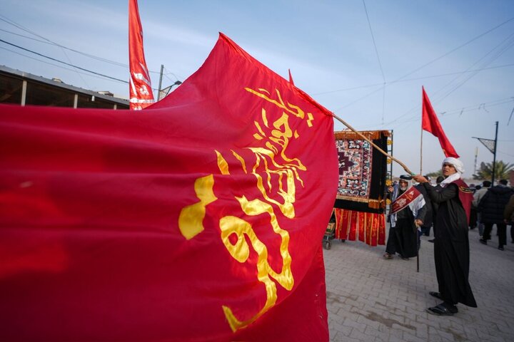 Informe fotográfico | Lágrimas y dolor mientras los iraquíes conmemoran el aniversario del martirio del Imam Alí al-Hadi en Samarra