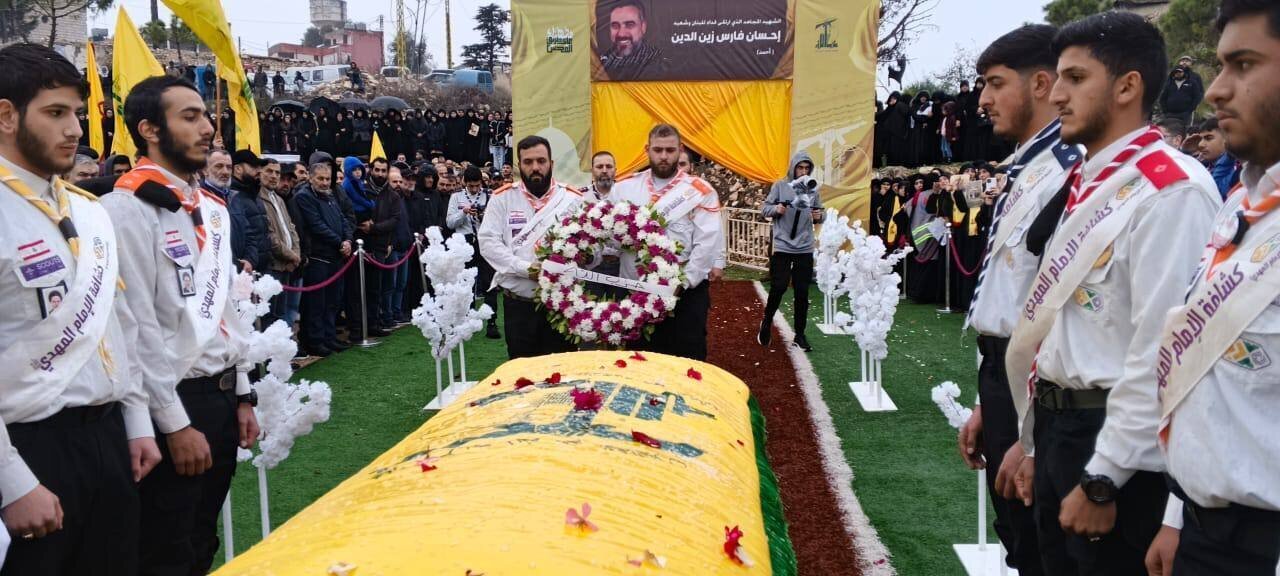 “Mersewîya cenazeyê Şehîdê Berxwedanê, Ihsan Faris Zeyinedîne, li başûrê Lubnanê + Rapora Wêne”