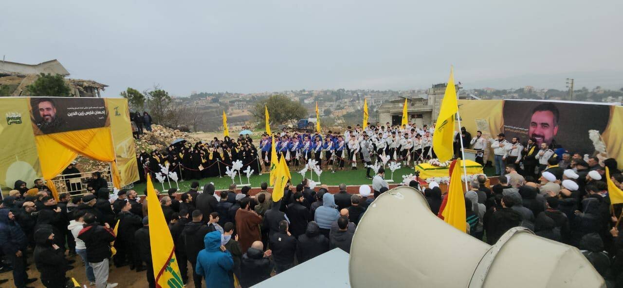 “Mersewîya cenazeyê Şehîdê Berxwedanê, Ihsan Faris Zeyinedîne, li başûrê Lubnanê + Rapora Wêne”