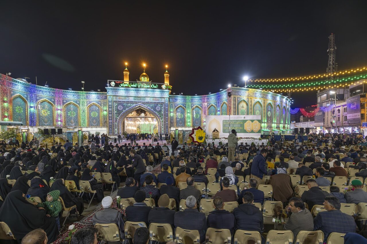 Al-Abbas Shrine commemorates birth celebration of Imams Al-Baqer and Al-Hadi (+Photos)