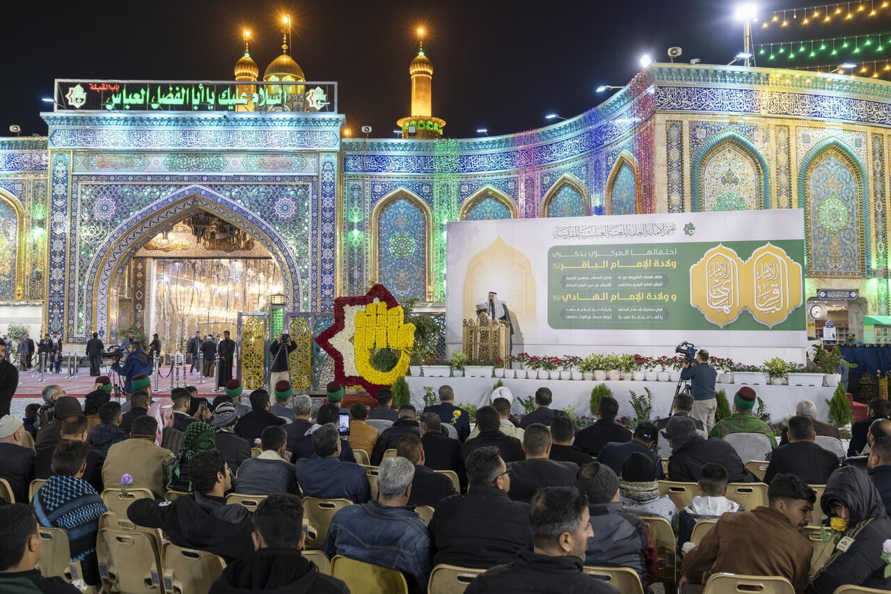 Al-Abbas Shrine organises celebration for birth anniversaries of Imams Al-Baqer and Al-Hadi (+Photos)