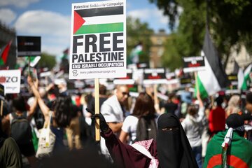 South Africans protest in solidarity with pro-Palestine hunger strikers in UK jails