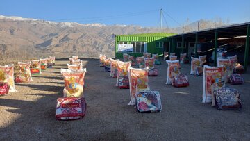 صد خانواده در بامیان افغانستان کمک‌های زمستانی دریافت کردند