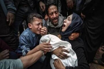 गज़्ज़ा में ज़ायोनी हमले जारी, शहीदों की संख्या 70942 से पार