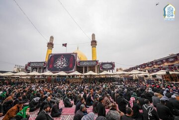 সচিত্র সংবাদ:  সামের্রাতে ইমাম হাদী (আ.)-এর শাহাদাতের শোক অনুষ্ঠান।