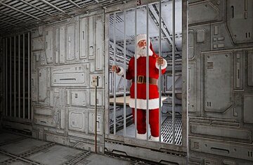 Hayifa… Polîsa Îsraîlê di dema pîrozkirina Rojbûna Zîndî de “Baba Noel” girt