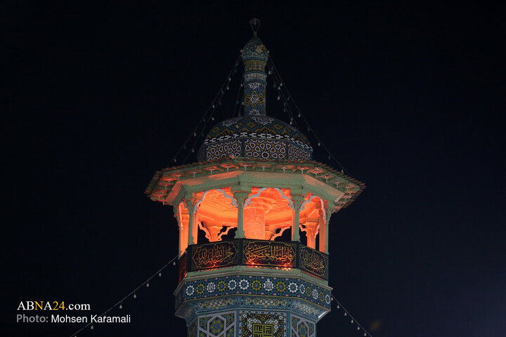 Photos: Imam Hadi mourning ceremony held at Hazrat Masoumeh holy shrine