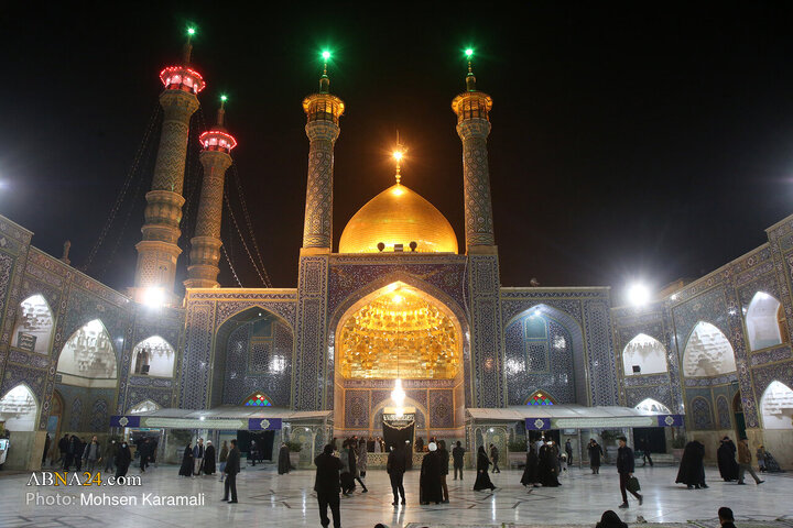 Photos: Imam Hadi mourning ceremony held at Hazrat Masoumeh holy shrine