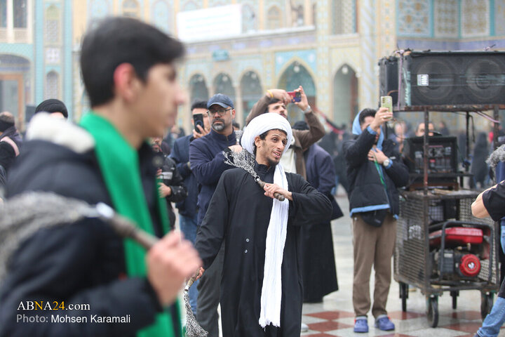 عزاداری شهادت امام هادی (ع) در حرم حضرت معصومه (س)