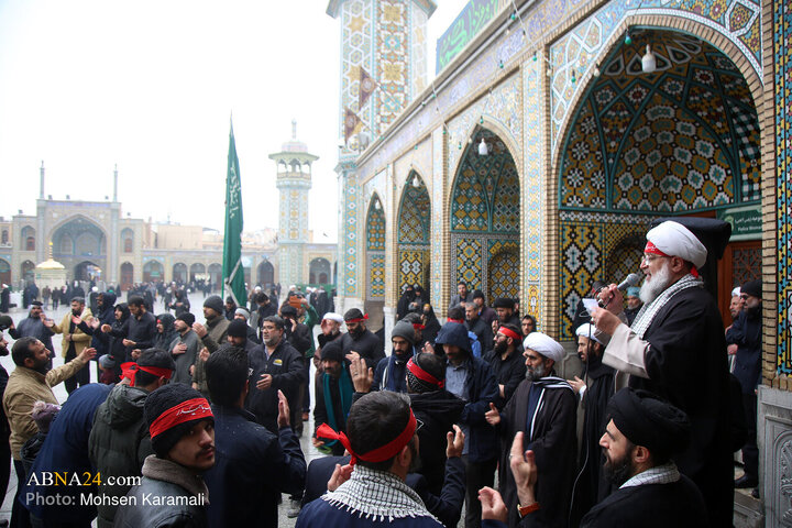 عزاداری شهادت امام هادی (ع) در حرم حضرت معصومه (س)