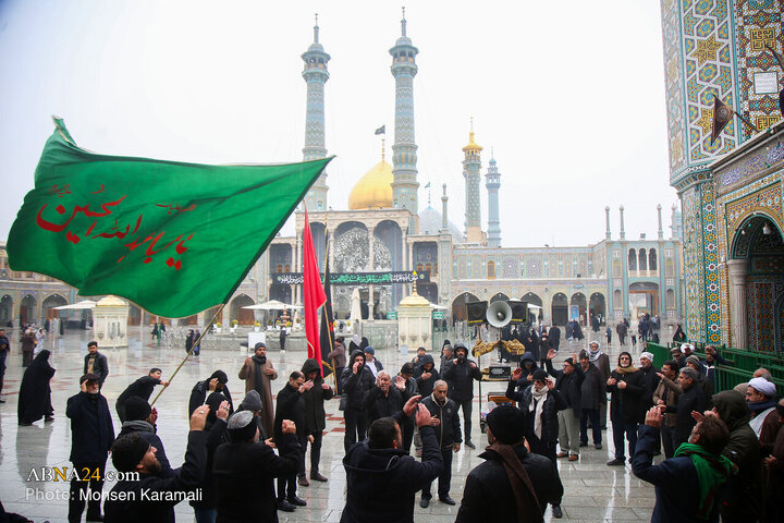 عزاداری شهادت امام هادی (ع) در حرم حضرت معصومه (س)