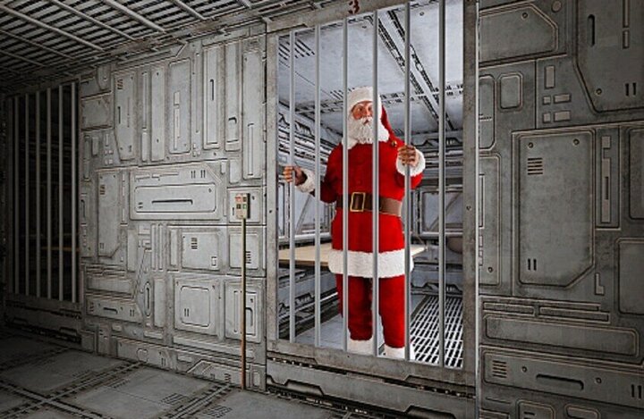 Hayifa… Polîsa Îsraîlê di dema pîrozkirina Rojbûna Zîndî de “Baba Noel” girt