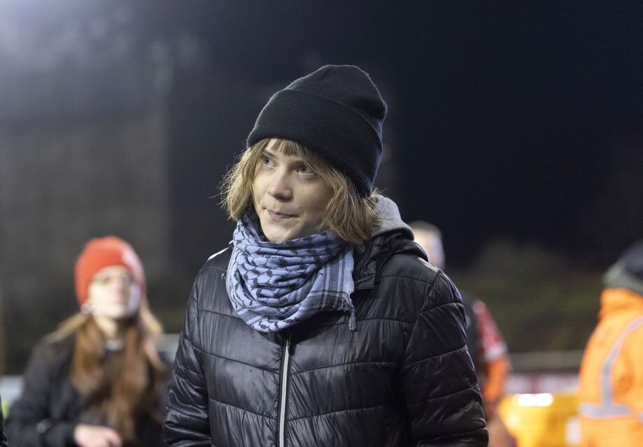 Swedish climate activist arrested during Pro-Palestinian protest in London