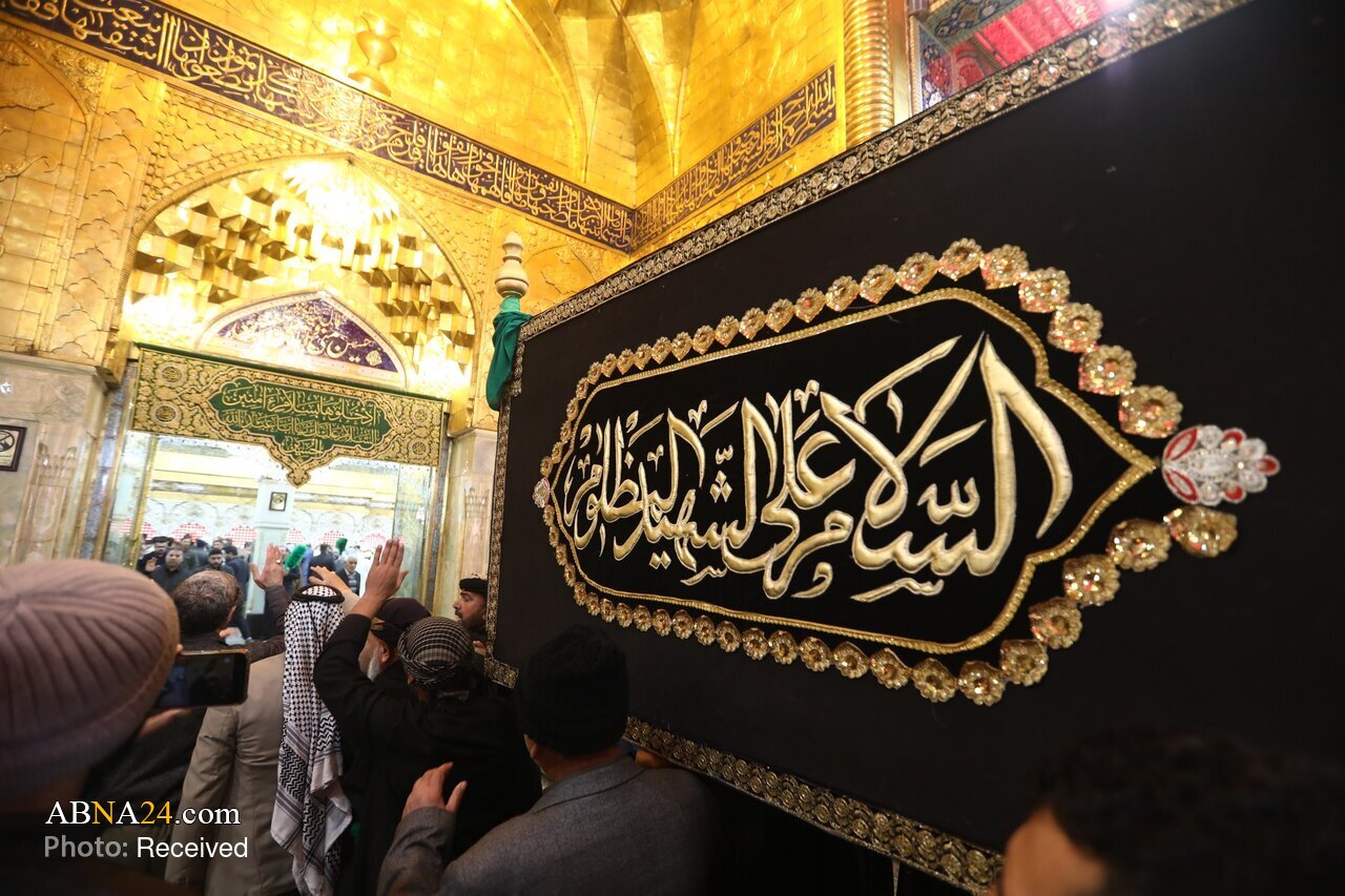 عکس خبری | تشییع نمادین حضرت امام هادی(ع) در کربلای معلی