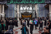 Photos: Mourning ceremony of Imam Hadi held at Hazrat Masoumeh holy shrine