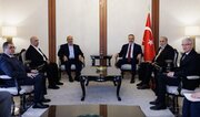 हमास के उच्चस्तरीय प्रतिनिधिमंडल से मिले तुर्की के विदेश मंत्री 
