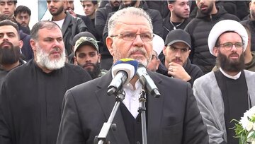 حزب الله ينظم مراسم تكريمية للشهداء وأكد خلالها الثبات على درب التضحيات في بلدة حومين اللبنانية