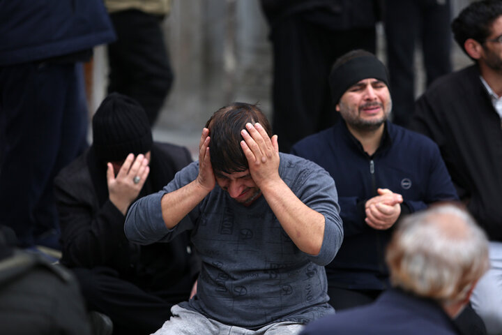 Photos: Mourning processions of Imam Hadi held at Hazrat Masoumeh holy shrine