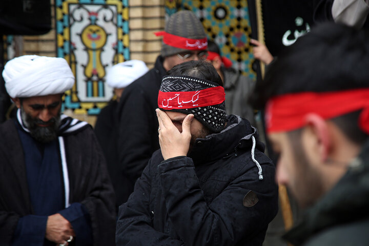 Photos: Mourning processions of Imam Hadi held at Hazrat Masoumeh holy shrine