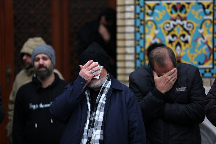 Photos: Mourning processions of Imam Hadi held at Hazrat Masoumeh holy shrine