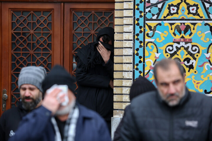 Photos: Mourning processions of Imam Hadi held at Hazrat Masoumeh holy shrine