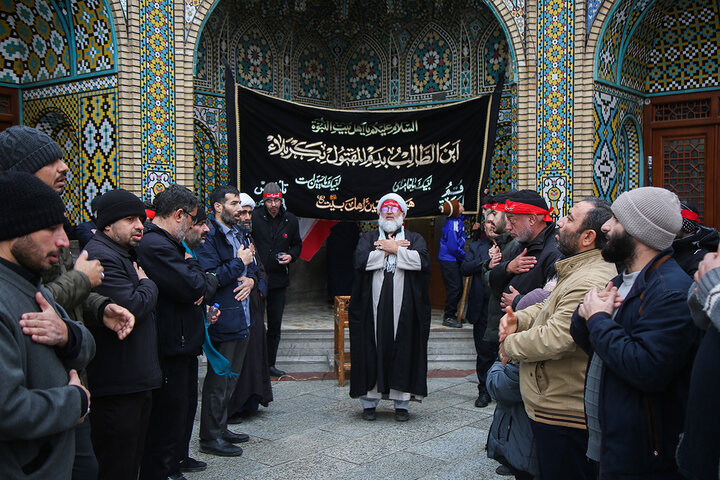 Photos: Mourning processions of Imam Hadi held at Hazrat Masoumeh holy shrine