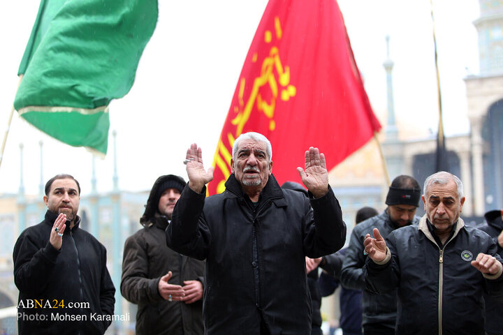 Photos: Mourning ceremony of Imam Hadi held at Hazrat Masoumeh holy shrine