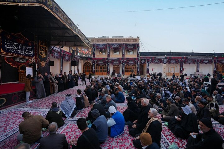 تقرير مصور/ مشاركة واسعة بذكرى استشهاد الإمام الهادي (ع) في حرم الإمامين العسكريين (ع) بسامراء
