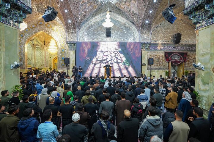 تقرير مصور/ مشاركة واسعة بذكرى استشهاد الإمام الهادي (ع) في حرم الإمامين العسكريين (ع) بسامراء