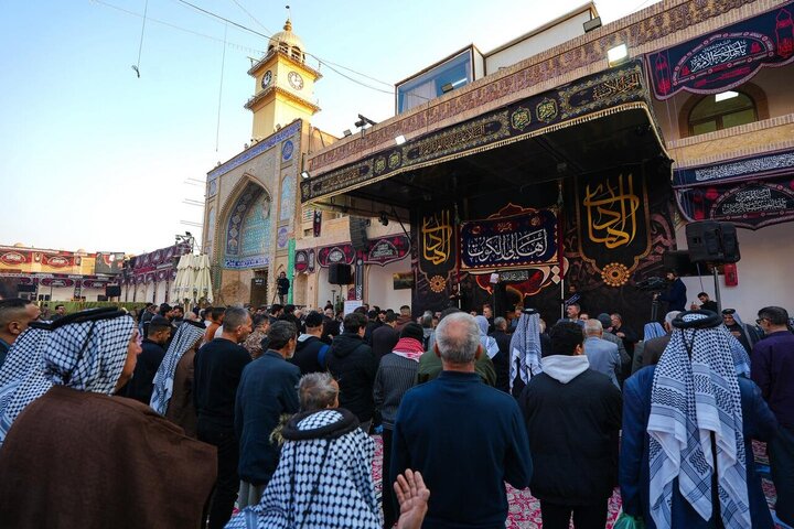 تقرير مصور/ مشاركة واسعة بذكرى استشهاد الإمام الهادي (ع) في حرم الإمامين العسكريين (ع) بسامراء