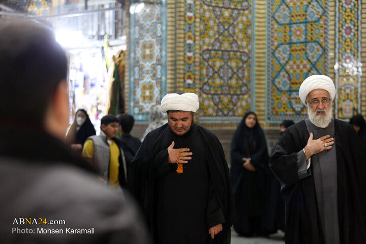 تقرير مصور/ مراسم عزاء بمناسبة شهادة الإمام الهادي (ع) في حرم السيدة فاطمة المعصومة(ع)