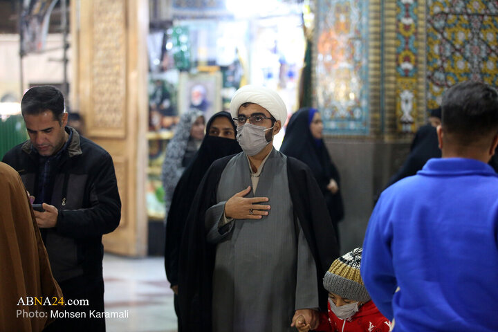 تقرير مصور/ مراسم عزاء بمناسبة شهادة الإمام الهادي (ع) في حرم السيدة فاطمة المعصومة(ع)