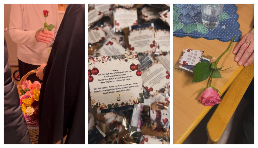 مرکز فرهنگی امام موسی صدر، در کریسمس به دیدار سالمندان برلین رفت + تصاویر