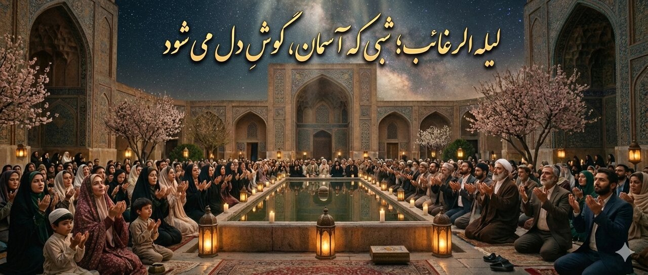 لیله‌الرغائب؛ شبی که آسمان، گوشِ دل می‌شود