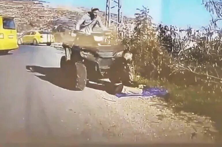 جرائم جديدة للكيان الصهيوني.. دهس فلسطيني يصلي في "دير جرير" الفلسطينية