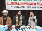 تصویری رپورٹ| لکھنو میں آل انڈیا شیعہ پرسنل لا بورڈ کی  پریس کانفرنس