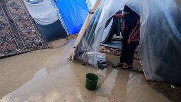 Tenda-Tenda Pengungsi di Gaza Terendam Banjir; Tragedi Kemanusiaan di Tengah Hujan Lebat