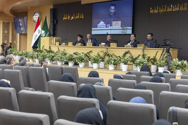 تقرير مصور/ أقامة ندوة تسلط الضوء على دور اللغة العربية في العلوم الشرعية والفكرية