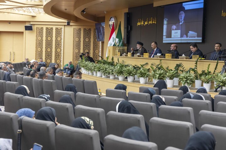 تقرير مصور/ أقامة ندوة تسلط الضوء على دور اللغة العربية في العلوم الشرعية والفكرية